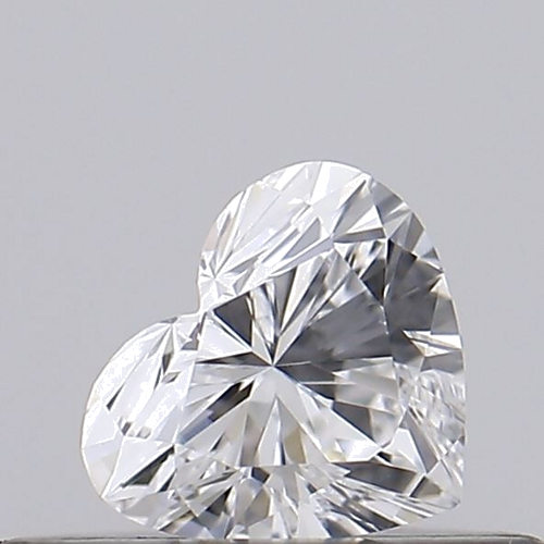 0.2 carat D-VS1 Natūralus Heart Deimantas (1)