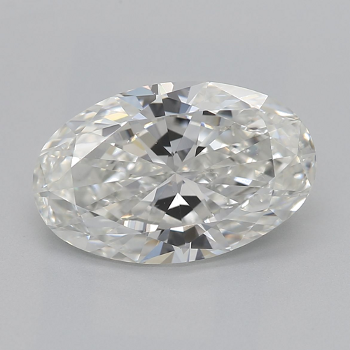 2.0 carat H-VS2 Natūralus Oval Deimantas (1)