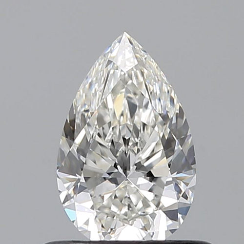 0.54 carat G-VVS1 Natūralus Pear Deimantas (1)