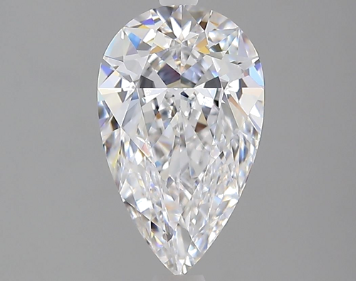 2.01 carat D-IF Natūralus Pear Deimantas (1)