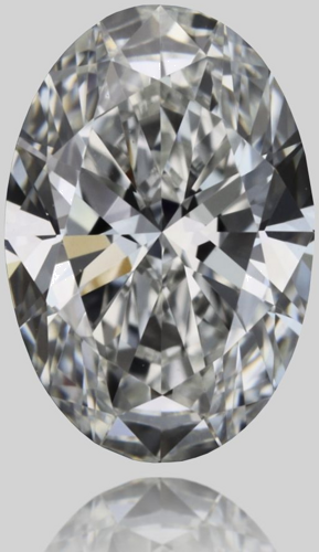 0.5 carat I-VVS1 Natūralus Oval Deimantas (1)