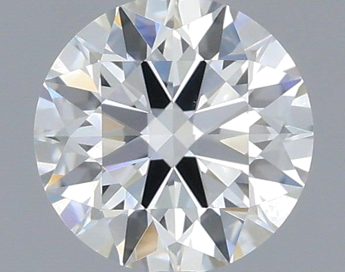 0.5 carat I-VS1 Excellent cut Natūralus Round Deimantas (1)