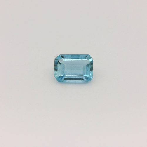 0.7 carat BLUE STEP cut Octagonal Aquamarine (1)