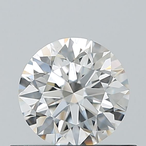 0.5 carat F-VS2 Excellent cut Natūralus Round Deimantas (1)
