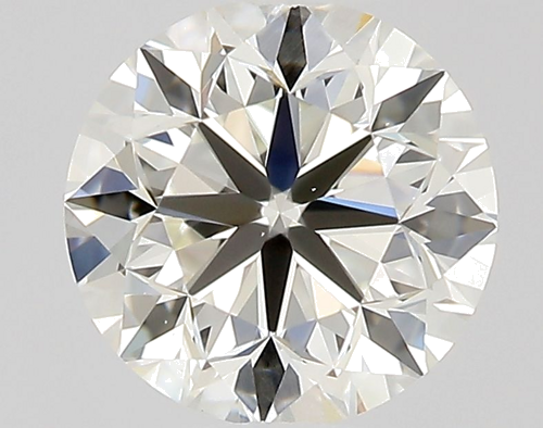 0.5 carat J-VVS2 Very Good cut Natūralus Round Deimantas (1)