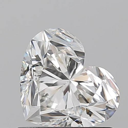 1.01 carat H-VVS1 Natūralus Heart Deimantas (1)