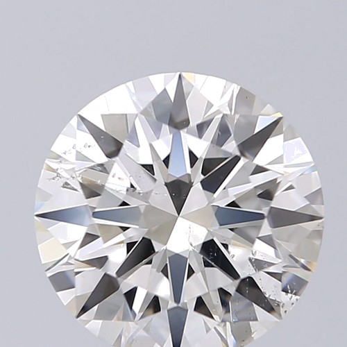 3.02 carat I-SI1 Excellent cut Natūralus Round Deimantas (1)