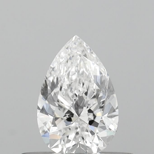 0.4 carat D-SI1 Natūralus Pear Deimantas (1)