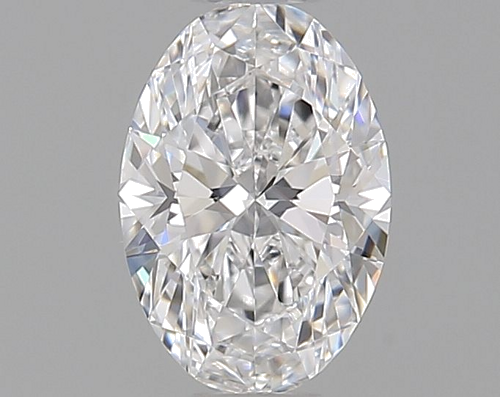 0.35 carat D-VVS1 Natūralus Oval Deimantas (1)