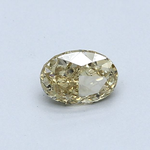 0.52 carat Fancy Brownish Yellow-VS1 Natūralus Oval Deimantas (1)