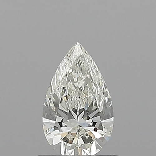0.55 carat J-SI1 Natūralus Pear Deimantas (1)