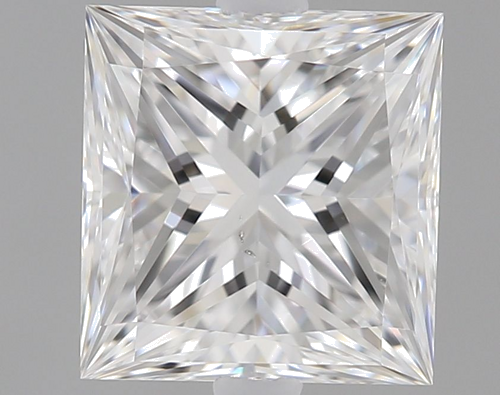 0.7 carat D-VS2 Natūralus Princess Deimantas (1)