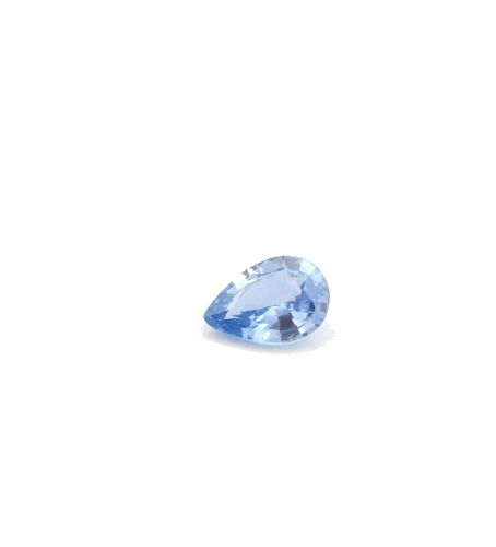 0.43 carat BLUE Pear Safyras (1)