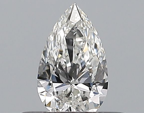 0.3 carat G-VS1 Natūralus Pear Deimantas (1)