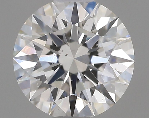 0.5 carat F-SI1 Excellent cut Natūralus Round Deimantas (1)