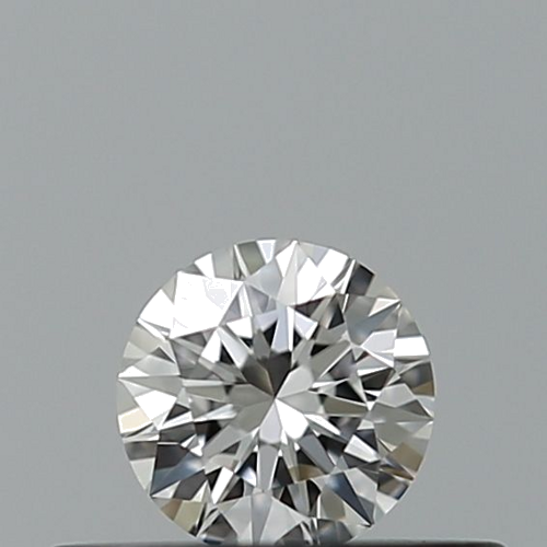 0.19 carat F-IF Excellent cut Natūralus Round Deimantas (1)