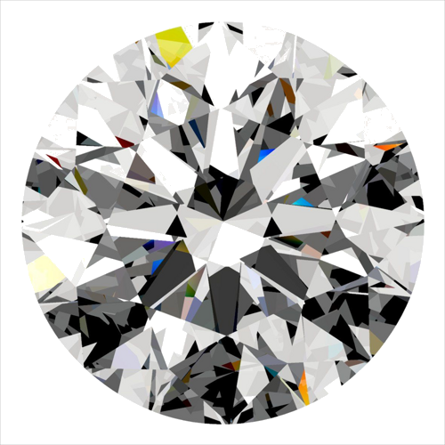 0.31 carat E-SI2 Excellent cut Natūralus Round Deimantas (1)