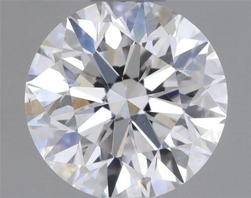 0.56 carat D-SI1 Excellent cut Natūralus Round Deimantas (1)