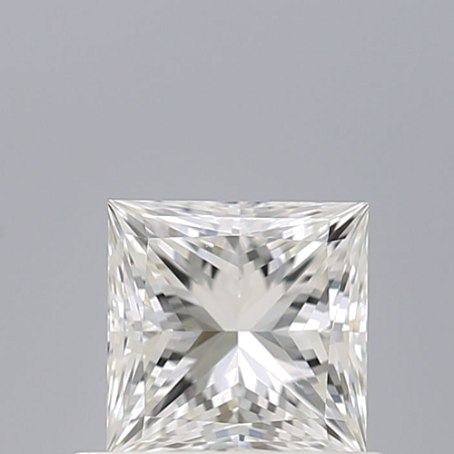 0.61 carat H-IF Natūralus Princess Deimantas (1)
