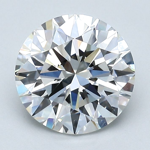 2.01 carat F-IF Excellent cut Natūralus Round Deimantas (1)