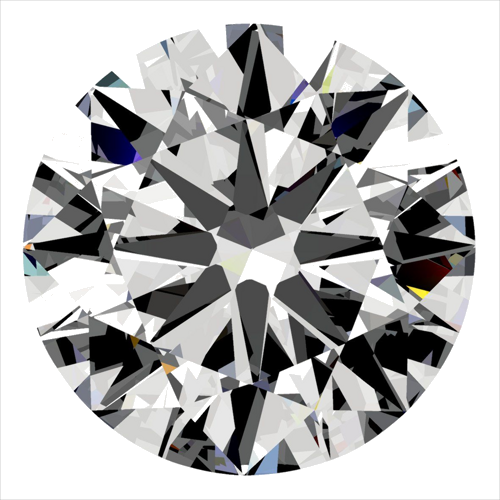 0.3 carat G-VVS1 Very Good cut Natūralus Round Deimantas (1)