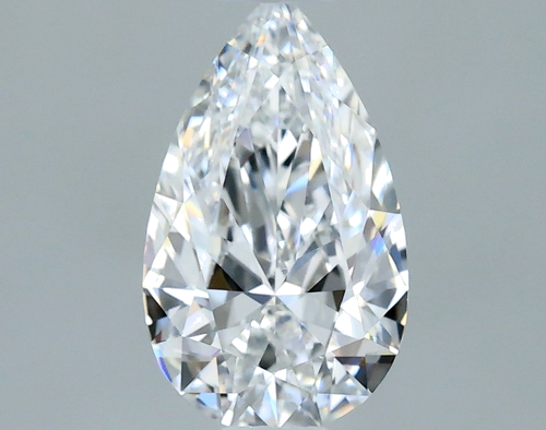 0.52 carat D-VS1 Natūralus Pear Deimantas (1)