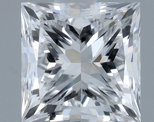 0.5 carat D-VVS2 Natūralus Princess Deimantas (1)