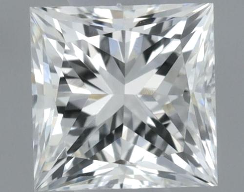 0.37 carat J-VS1 Natūralus Princess Deimantas (1)