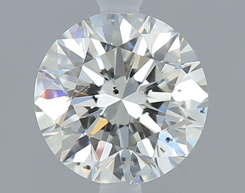 0.5 carat J-SI2 Excellent cut Natūralus Round Deimantas (1)