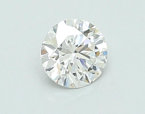 0.43 carat F-VVS1 Excellent cut Natūralus Round Deimantas (1)