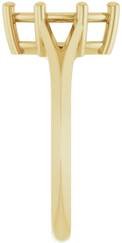 Sužadėtuvių Žiedas „Solitaire“ 585 Geltonojo Aukso Marquise 10mm x 5mm (4)