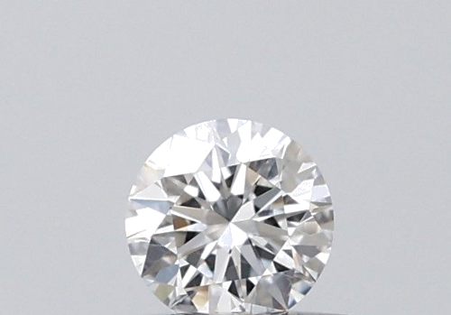0.18 carat E-VVS2 Excellent cut Natūralus Round Deimantas (1)