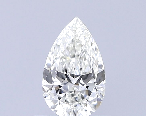 0.5 carat I-SI1 Natūralus Pear Deimantas (1)