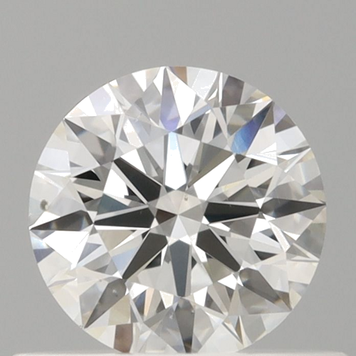 0.55 carat F-SI1 Excellent cut Natūralus Round Deimantas (1)
