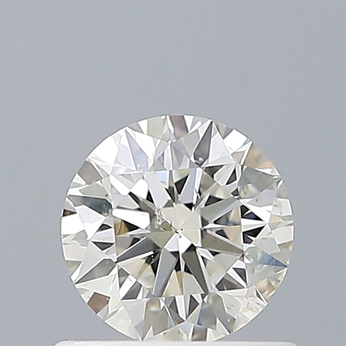 0.58 carat J-SI2 Excellent cut Natūralus Round Deimantas (1)