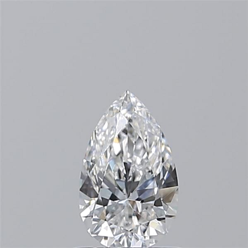0.7 carat D-VVS1 Natūralus Pear Deimantas (1)