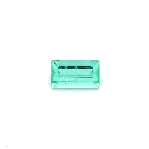 0.73 carat GREEN STEP cut Other Smaragdas (1)