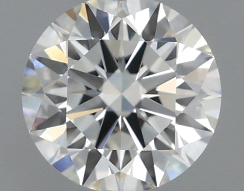 0.51 carat I-VVS1 Excellent cut Natūralus Round Deimantas (1)