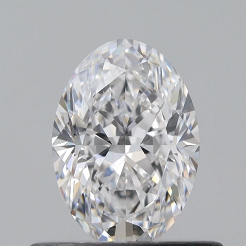 0.53 carat D-VS1 Natūralus Oval Deimantas (1)