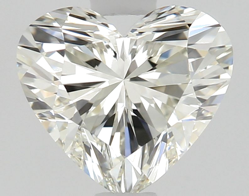 0.83 carat K-IF Natūralus Heart Deimantas (1)