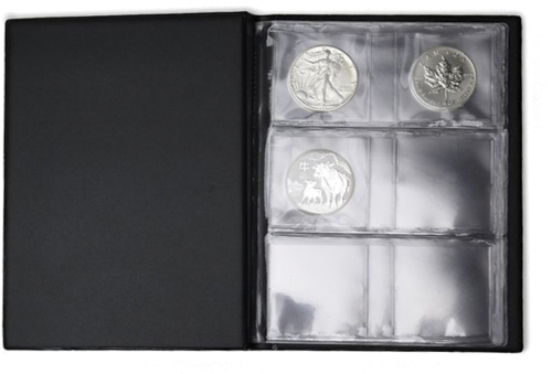 Pocket album for silver coins (2)
