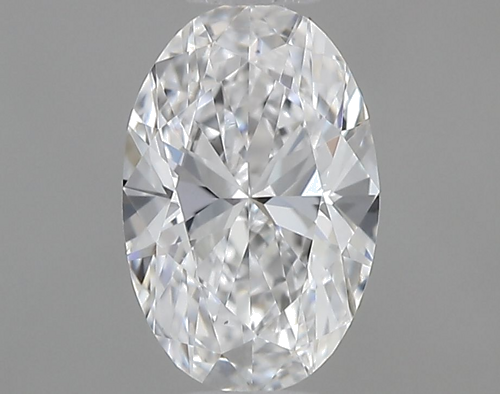 0.5 carat D-VS2 Natūralus Oval Deimantas (1)