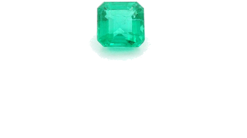 0.61 carat GREEN STEP cut Octagonal Smaragdas (1)