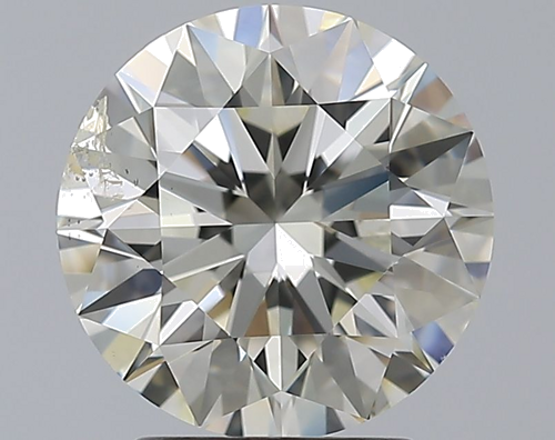 2.52 carat K-SI2 Excellent cut Natūralus Round Deimantas (1)