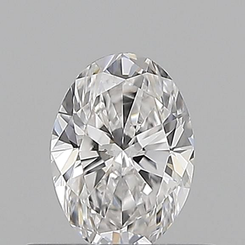 0.5 carat D-VS2 Natūralus Oval Deimantas (1)