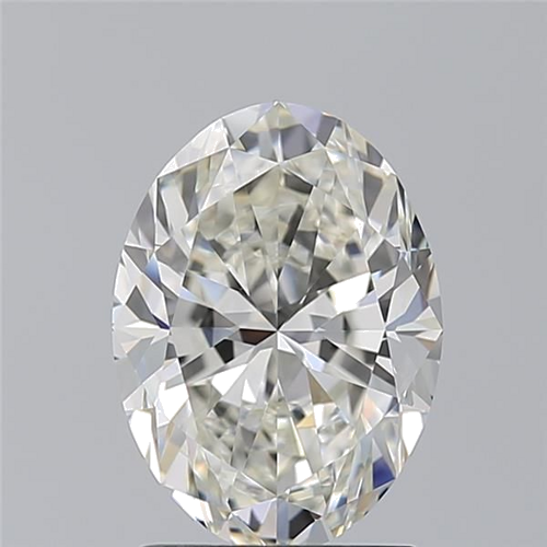 2.01 carat I-VVS2 Natūralus Oval Deimantas (1)
