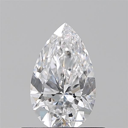 0.5 carat D-VS1 Natūralus Pear Deimantas (1)