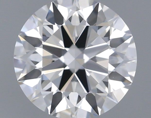 0.52 carat F-VVS1 Excellent cut Natūralus Round Deimantas (1)