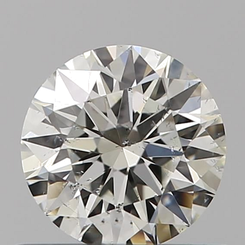 0.5 carat I-SI2 Excellent cut Natūralus Round Deimantas (1)