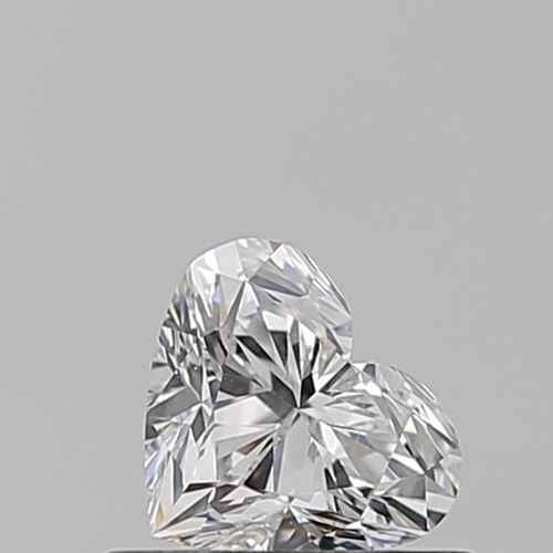 0.5 carat E-SI1 Natūralus Heart Deimantas (1)